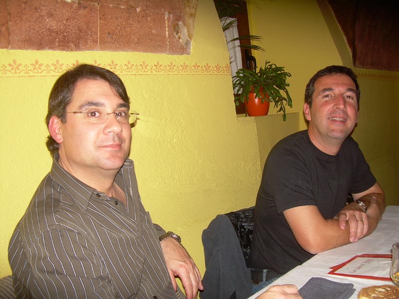 La Salle Sopar 2009-11-27 4.JPG - Sopar del 27 de novembre de 2009 al restaurant   Can Joan d'Adri  